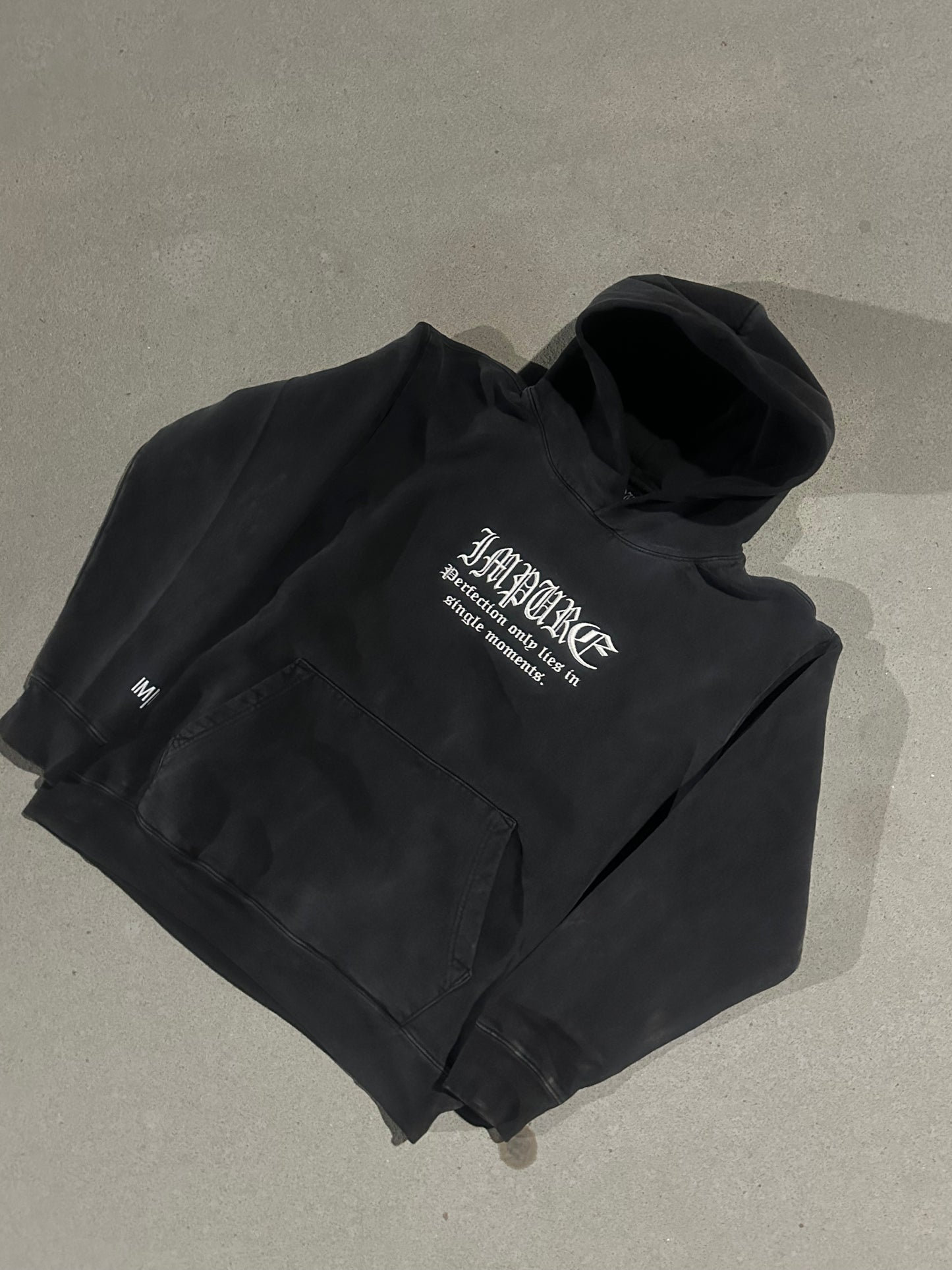 SMOKED ANTHRACITE HOODIE